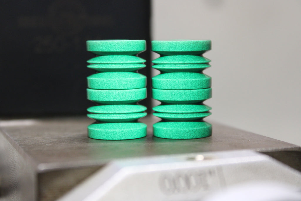 Darkside Green Hyperglow Thick Mini Bead