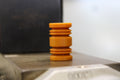 Butterscotch canvas micarta XL Bead
