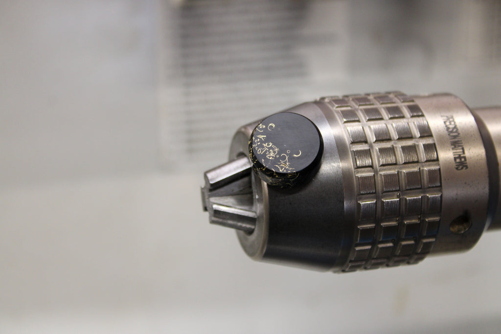 Black and Brass Magnet
