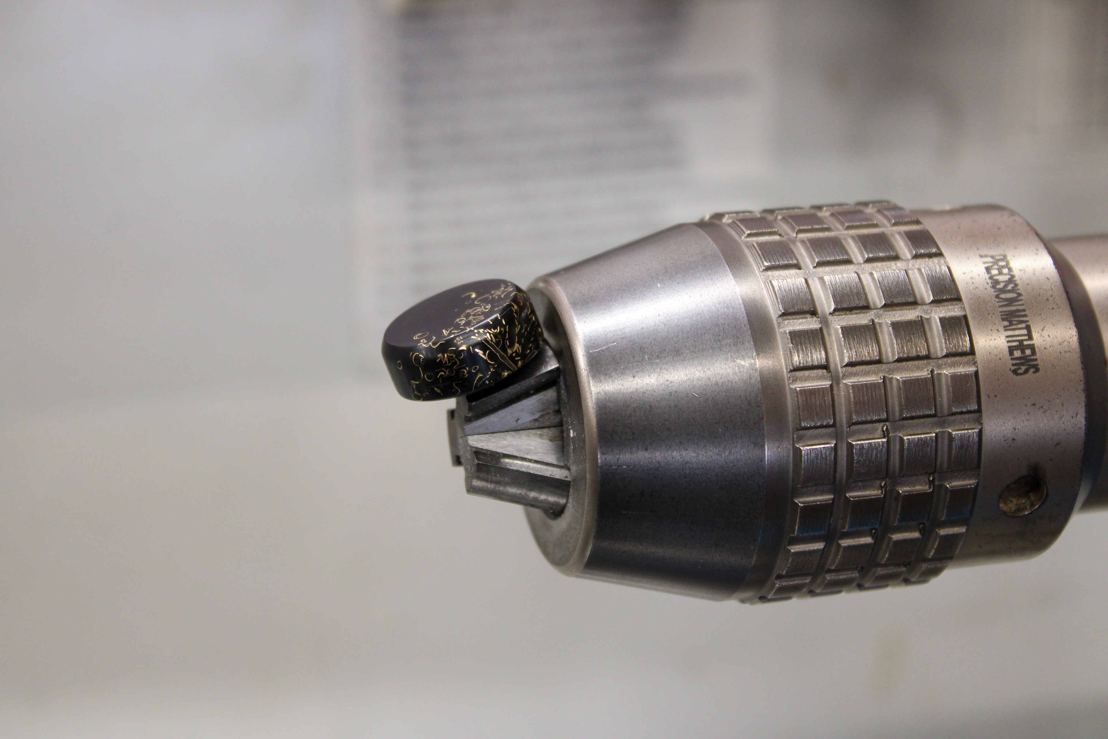 Black and Brass Magnet